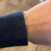 Sølv forgylt armbånd 