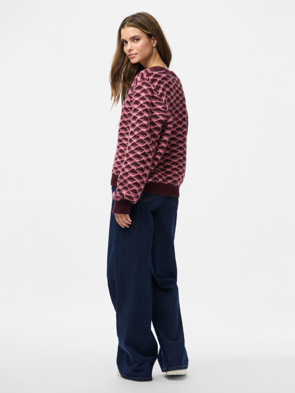 PCJIVANA LS KNIT CARDIGAN BC - Image 2