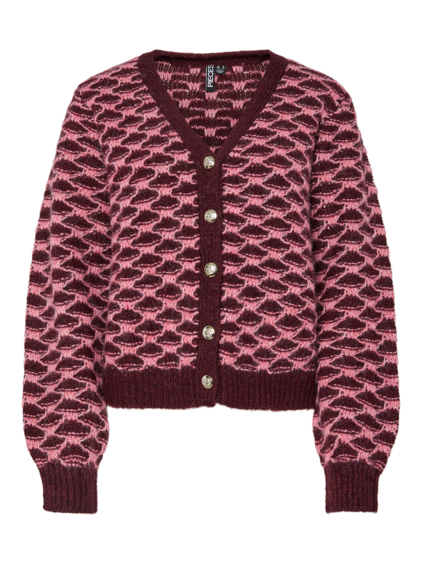 PCJIVANA LS KNIT CARDIGAN BC - Image 1