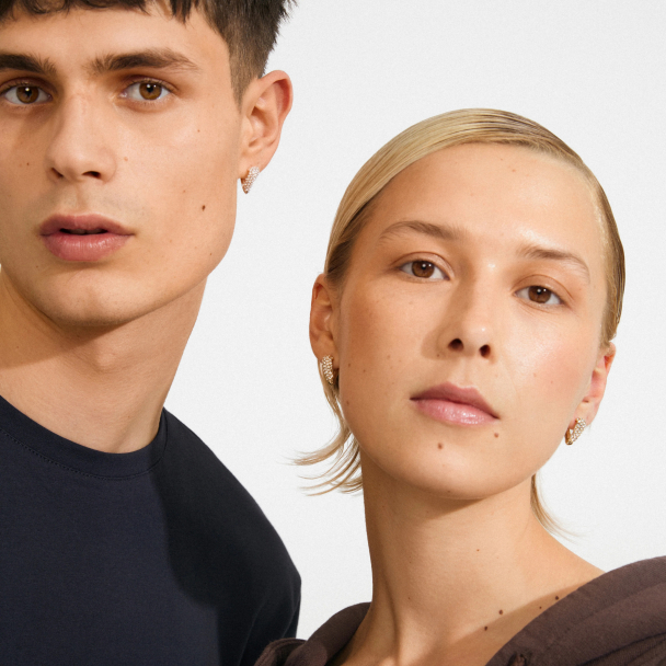 Pilgrim Soul gullbelagte øredobber - Image 3