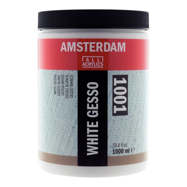 Amsterdam Gesso White 1001 – 1000ml