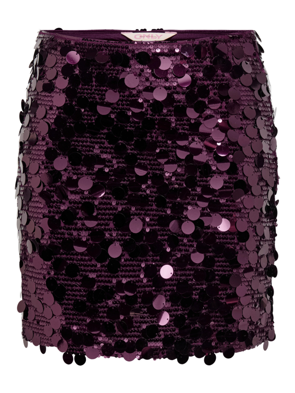 ONLJADEL SEQUINS SKIRT WVN - Image 1