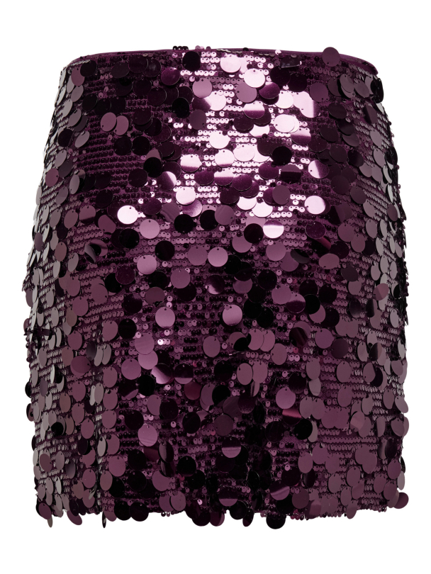 ONLJADEL SEQUINS SKIRT WVN - Image 4