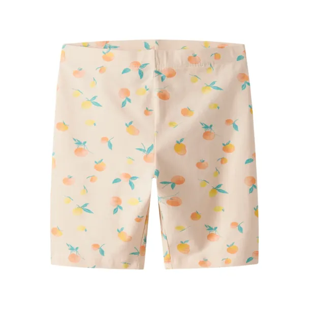 NKFVivian kort leggings, sitrus - Image 1