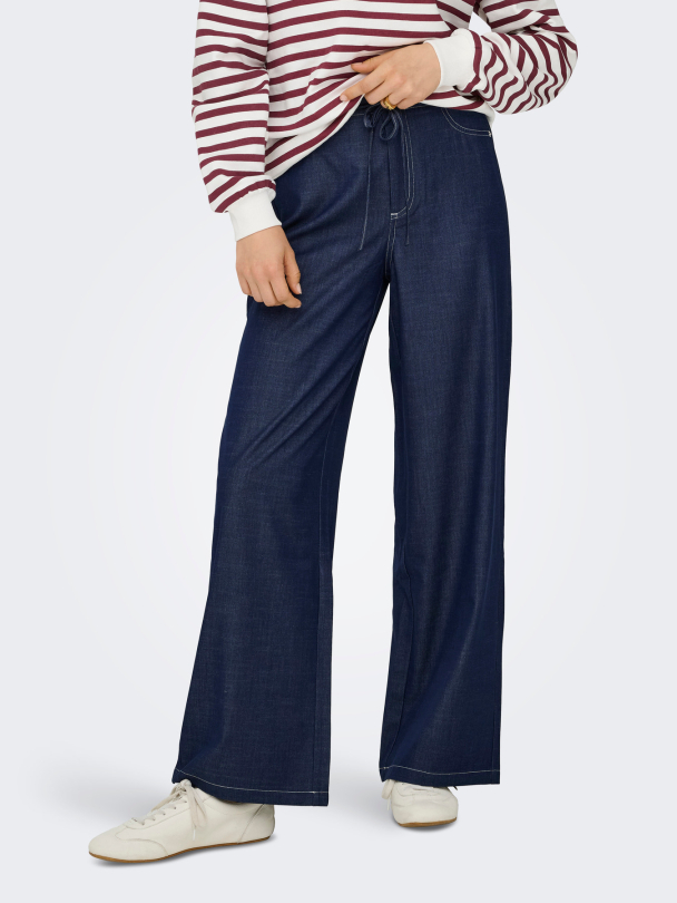 ONLJINA MW WIDE STITCH PANT CC PNT - Image 5