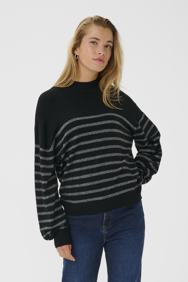 KAlizz Turtleneck Genser Striper - Image 1
