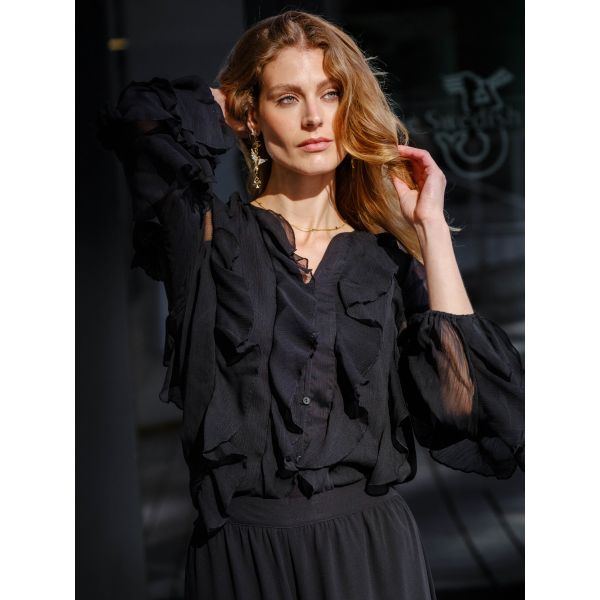 Ruffle Blouse 