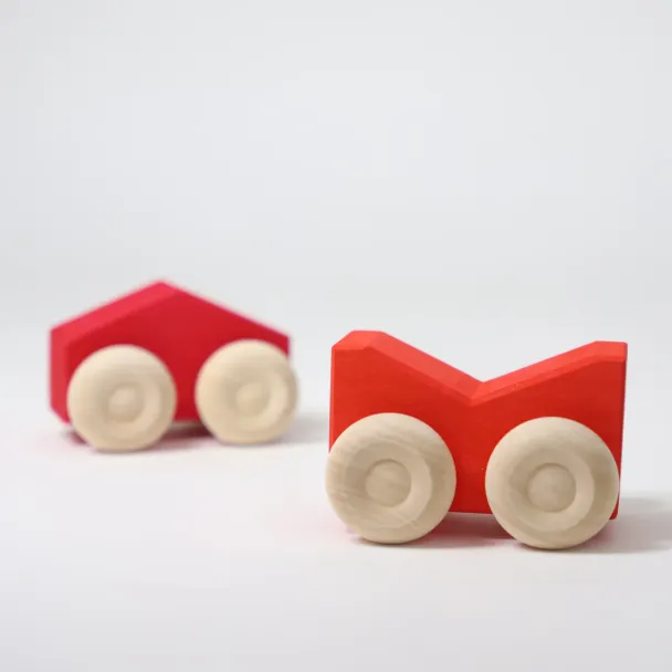 Stacking Cars - Red - Image 2