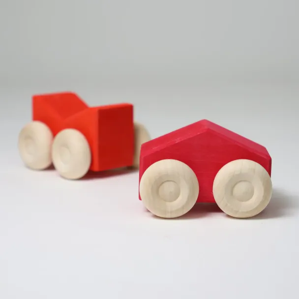 Stacking Cars - Red - Image 3