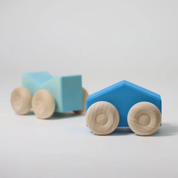 Stacking Cars - Blue - Image 4