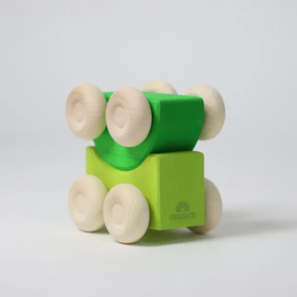 Stacking Cars - Green - Image 1