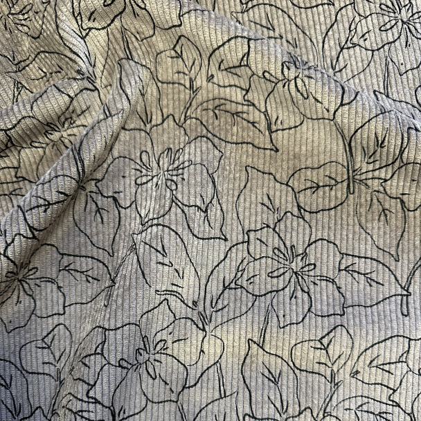 Flowers Camel- Taupe