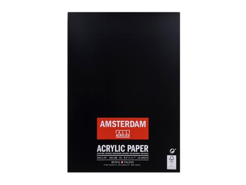 Akrylblokk A3 med hvite ark 