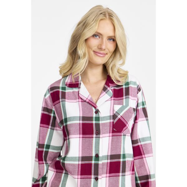 Flanellpysjamas,
