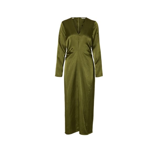 Selene Slim Dress - Avocado