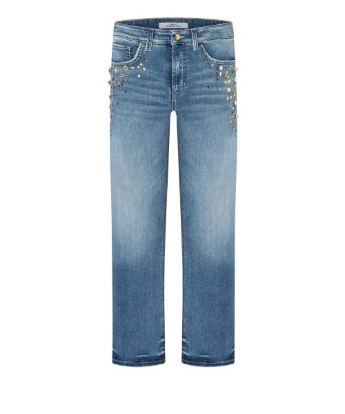 Gini Strassdetail Trendy Jeans|Gini Strassdetail Trendy Jeans fra Cambio
