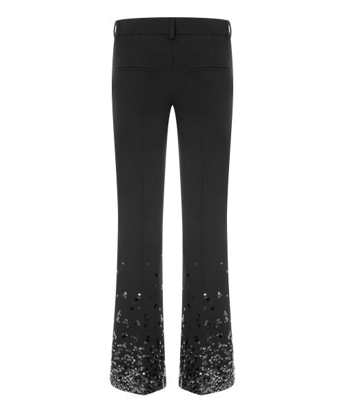 Francoise Pants W/Sequins Black|Francoise Pants W/Sequins Black fra Cambio