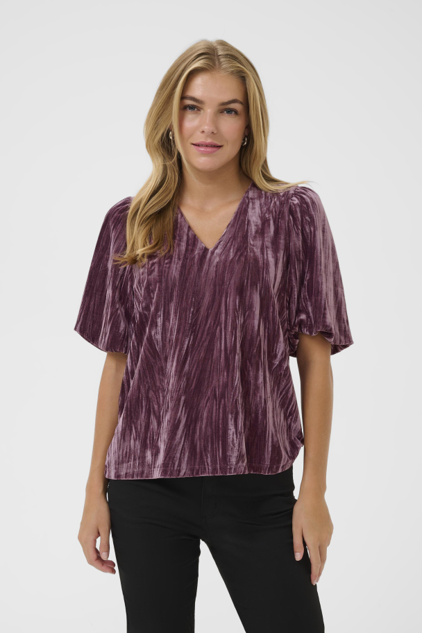 KAelva Bluse Velour - Image 1