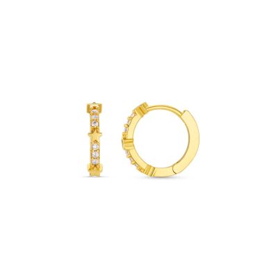 Fine Pave & Star Earring