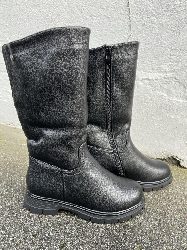 Elche Vintersko m/saueskinn Svart - Image 1