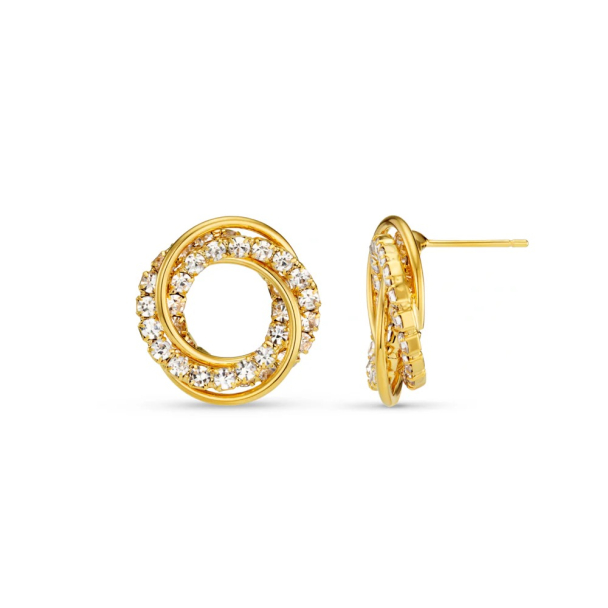 Interlock Stud Earring - Image 1