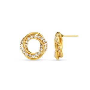 Interlock Stud Earring