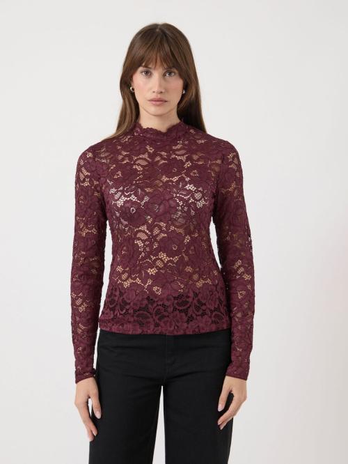 Lacey Lace Top - Port Royale 