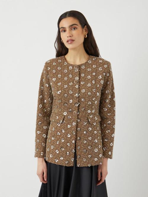 Soller Blazer Show - Taupe Gray 
