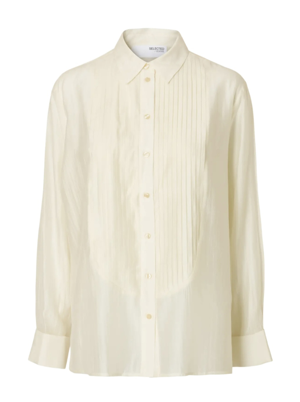 Iris Relaxed Shirt - Angora  - Image 2