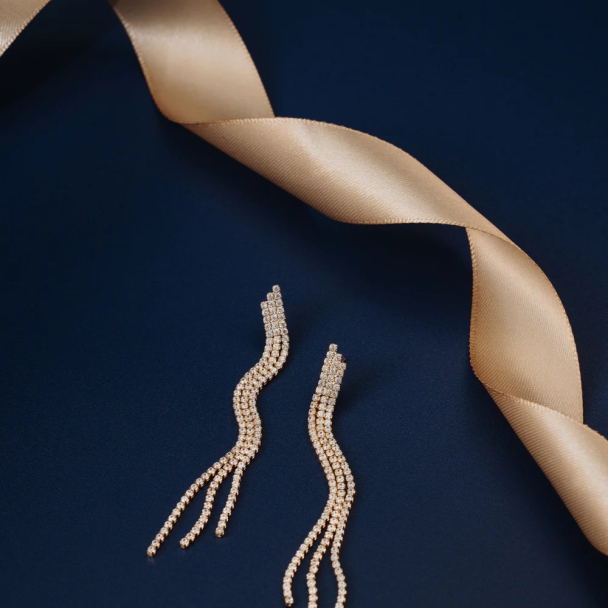 Crystal Waterfall Stud - Image 3