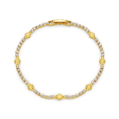 Cupchain & Crystal Bracelet