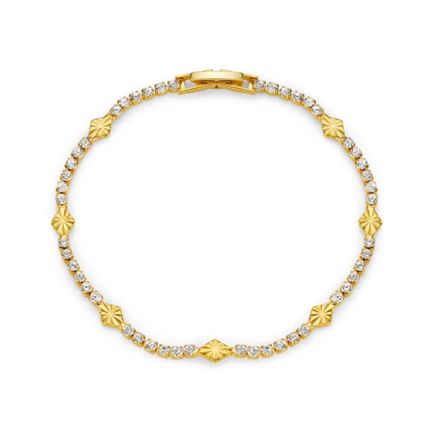 Cupchain & Crystal Bracelet - Image 1