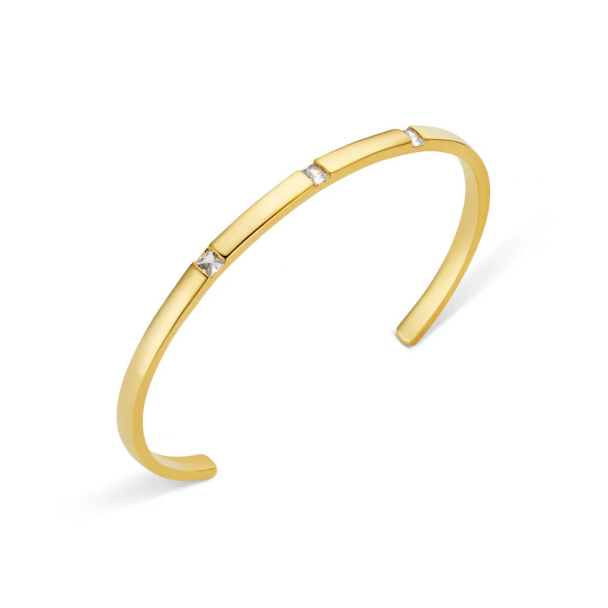 Crystal Set Bangle - Image 1