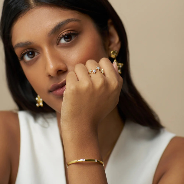 Crystal Set Bangle - Image 2