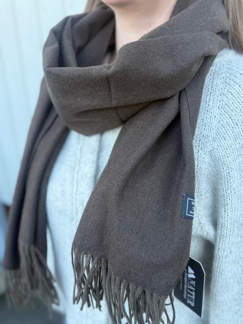 Cashmere skjerf - Cacao