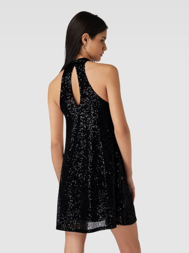 Only Ana Highneck paljettkjole - Image 2