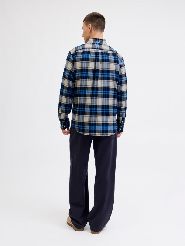 JPRBLUBARKLEY FLANNEL X-MAS L/S SHIRT CH - Image 2