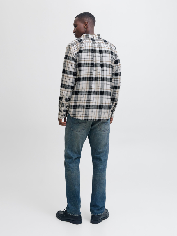 JPRBLUBARKLEY FLANNEL X-MAS L/S SHIRT CH - Image 2