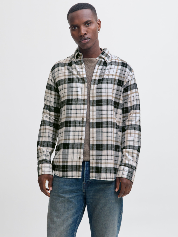 JPRBLUBARKLEY FLANNEL X-MAS L/S SHIRT CH - Image 4