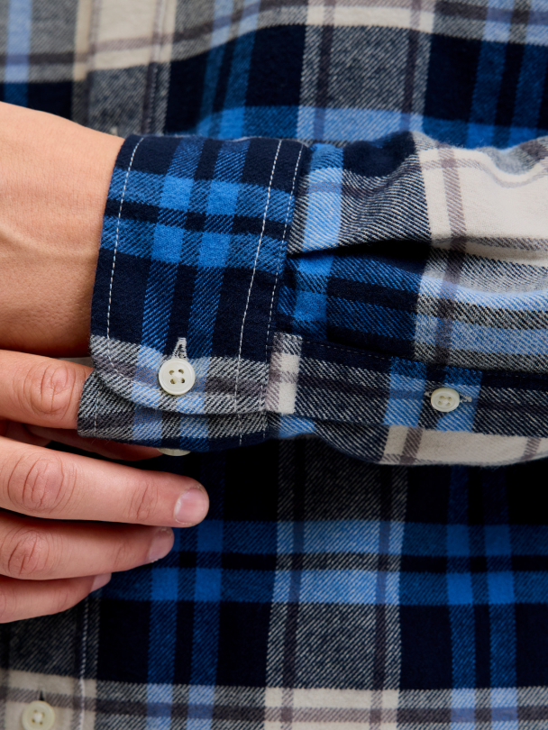 JPRBLUBARKLEY FLANNEL X-MAS L/S SHIRT CH - Image 5