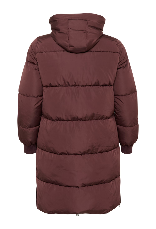 Kaffe Curve Niki lang boblejakke - Image 3