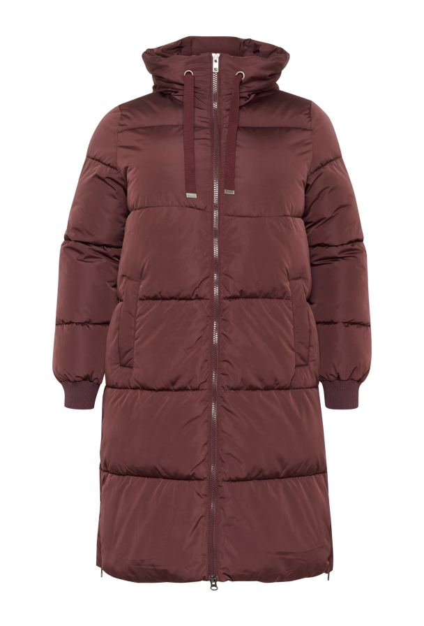 Kaffe Curve Niki lang boblejakke - Image 5