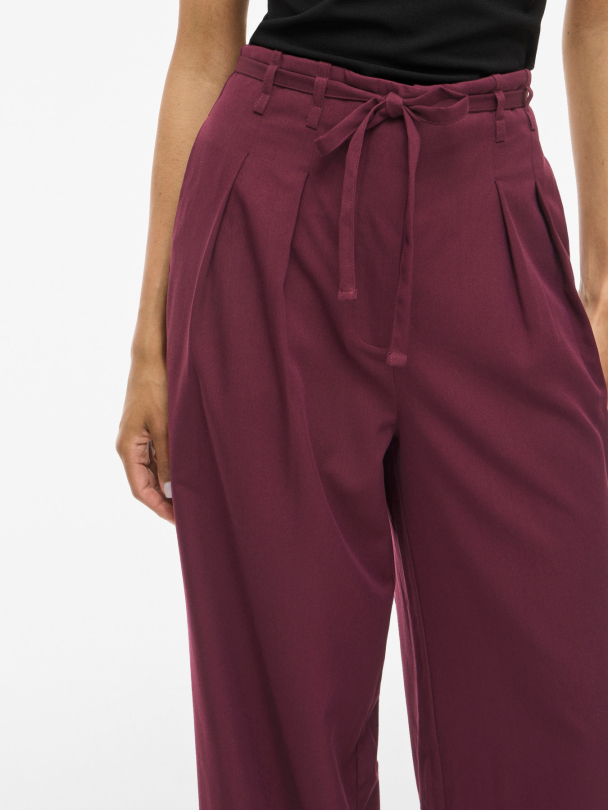 VIPEYTON HW WIDE TIE PANTS - Image 3