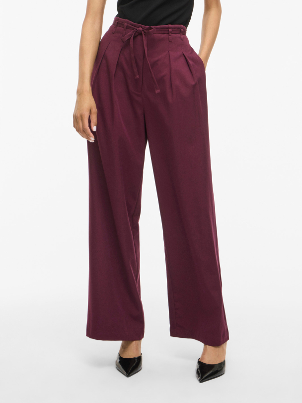 VIPEYTON HW WIDE TIE PANTS - Image 5
