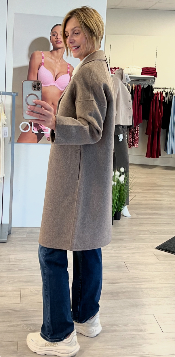 Amuse Mariell ullkåpe, Nugat - Image 4