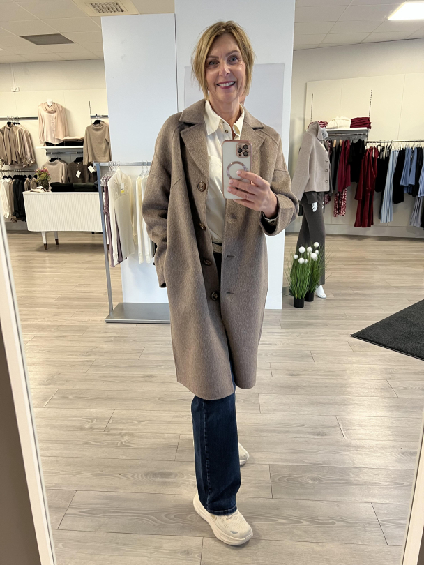 Amuse Mariell ullkåpe, Nugat - Image 5