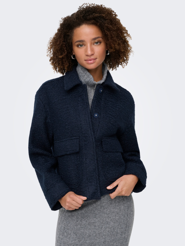 ONLSANNE BOUCLE SHORT JACKET BF OTW - Image 4