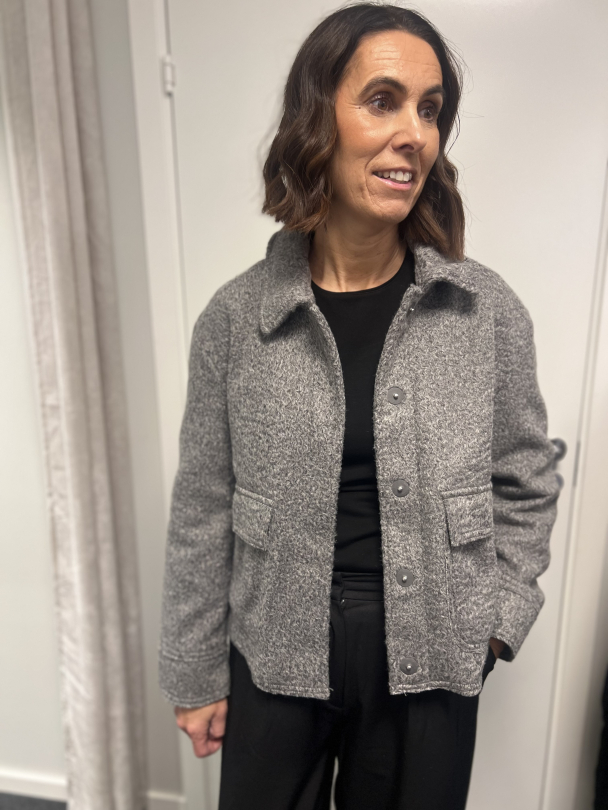 ONLSANNE BOUCLE SHORT JACKET BF OTW - Image 4