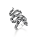 Thomas Sabo - Rebel At Heart Slange Svart Stein Ring
