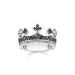 Thomas Sabo - Rebel At Heart Krone Svart Stein Ring